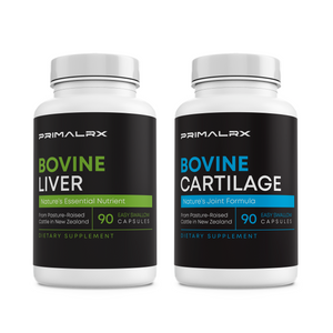 Grass-Fed Bovine Duo: 90 capsules (per bottle)